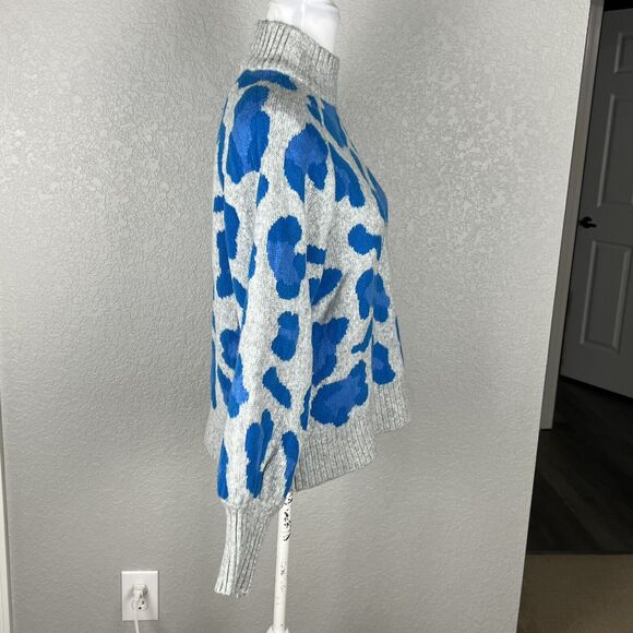 H&M Chunky Oversized Animal Print Sweater Size S - Picture 5 of 8